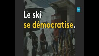 19501970  le boom des stations de ski  Franceinfo INA [upl. by Linetta]