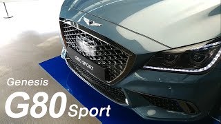 제네시스 G80 sport  hyundai genesis G80 [upl. by Annaoj]