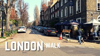 Hampstead Walk  Quiet London Walking  London Residential Street 2022 [upl. by Letsirhc241]