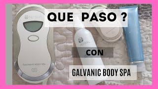 NU SKINNU SKIN GALVANICA SPA GALVANICA CORPORAL COMO USAR LA GALVANICA CORPORAL [upl. by Nesyrb]