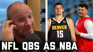 2023s NFL Quarterbacks as NBA Players  The Ryen Russillo Podcast [upl. by Heringer]