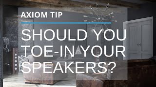 How To Toe In Speakers and Why You Would Want To [upl. by Wynnie]