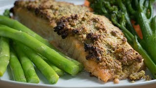 Salmon with Pistachio and Lemon Crust [upl. by Naomi503]