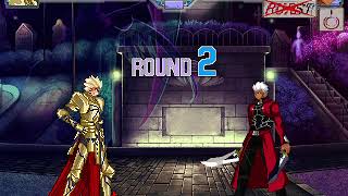 M U G E N ArcherEMIYA vs Gilgamesh [upl. by Eliathas39]