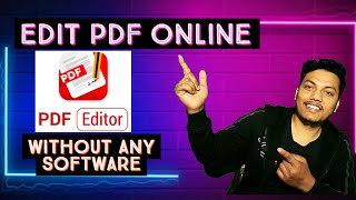 How to Edit PDF Online Without Any Software  Sejda PDF Editor [upl. by Llenra60]