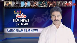 Santosham Film News Episode 1648  Santosham Suresh  Latest film News [upl. by Acenom602]