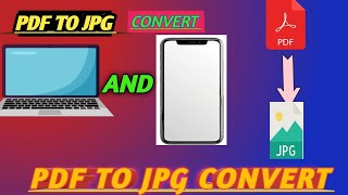 How to Convert PDF to JPGPDF file converter JPG file ✔️✔️ [upl. by Cleodel]