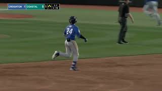 Baseball Highlights at CCU 1 22423 [upl. by Aihsekat477]