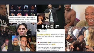 Meek Mill Gay Rumors Usher Run To Russell Simons Ryan Garcia Expose Elite Candace Owens Expose Diddy [upl. by Esirahc543]