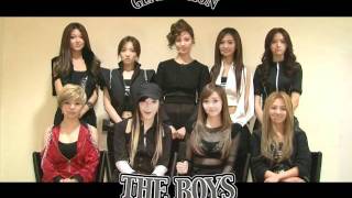 Girls Generation 소녀시대 The Boys Interview ENG [upl. by Entruoc]