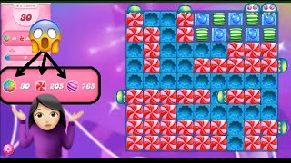 New amazing rainbow rapid level 2022  Candy crush new special level 2022  Candy crushYeseYOfficial [upl. by Ylliw734]