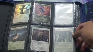 Putting all my MtG Cards in my Ultra Pro ProBinder 9Pocket  Storytime [upl. by Ettelra]