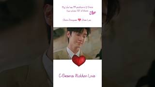 Cutest CDrama Couple Chen Zheyuan Zhao Lusi 😍💜 Hidden Love Edits  Zhao Lusi Boyfriend Chen Zheyuan [upl. by Ahsaeyt261]