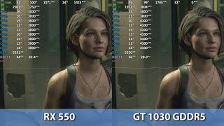 GeForce GT 1030 vs Radeon RX 550 in 2020 [upl. by Ykcub]