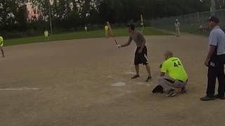 Ump Calls Strike Three on Ball That Bounces Before Home Plate [upl. by Scevor]