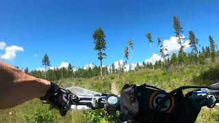 TE300I Husqvarna Bear Creek Single Track [upl. by Alorac187]