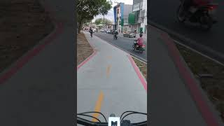 Passeio de Bicicleta 🚲 na ciclovia da av Fraga Maia FSA Bahia [upl. by Lyrahs116]