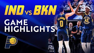 Indiana Pacers Highlights vs Brooklyn Nets  April 1 2024 [upl. by Curley]