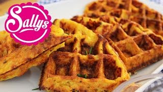 herzhafte Waffeln  Rösti in der Pfanne  schnell und einfach in 15 Min  Food Prozessor [upl. by Mahalia753]