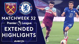 West Ham v Chelsea  PREMIER LEAGUE HIGHLIGHTS  712020  NBC Sports [upl. by Anahcra]