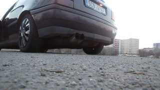 Volkswagen Golf III MK3 18 exhaust sound and Review [upl. by Ardnek]