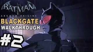 Batman Arkham Origins Blackgate  Walkthrough Part 2 Prison Riot Penguins Cell Block [upl. by Mufi]