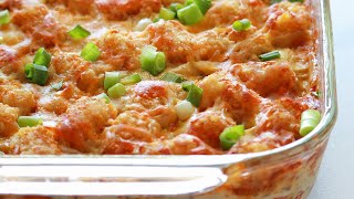 Tater Tot Casserole Recipe  Ground Beef Tater Tot Casserole [upl. by Navets]