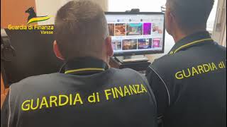 Saronno arresti della Guardia di finanza [upl. by Anelem]