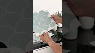 In Home Shell 3D Epoxy Splashback Tile Stickers [upl. by Aiahc]