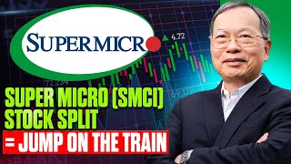 Super Micro SMCI Stock Split  Jump on the Train [upl. by Lledal]