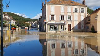 Inondation Yvelines vallée de Chevreuse Saint Rémy les Chevreuse LYvette a débordé 10 octobre 2024 [upl. by Mcevoy464]