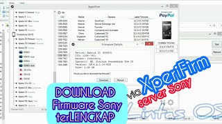 Tempat Download Firmware Sony All Type via Server Resmi  XperiFirm part 1 [upl. by Eibrad412]