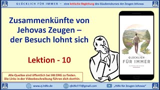 10 Zusammenkünfte von Jehovas Zeugen  Glücklich für immer [upl. by Eijneb]