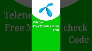 Telenor free minutes check code youtubeshorts tech [upl. by Ecyarg]