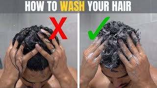 How To Properly Wash Your Hair [upl. by Suirred]