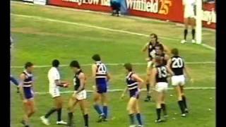 VFL R2 1983  Footscray v Carlton [upl. by Divadnhoj936]