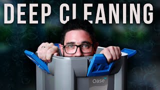 Oase DEEP CLEANING Session  How to Keep Your Aquarium Equipments Spotless [upl. by Anatniuq]