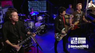 Green Day quotWelcome to Paradisequot Live on the Howard Stern Show [upl. by Desma]