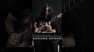 Hirajoshi Scale lick with tabs 😋 guitartutorial guitarlesson guitartabs [upl. by Dnanidref60]