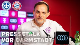 Pressetalk vor Darmstadt 98  FC Bayern  🇩🇪 [upl. by Romulus]