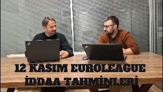 12 KASIM EUROLEAGUE İDDAA TAHMİNLERİ [upl. by Mann890]