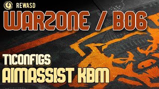 HOW TO GET AIM ASSIST ON KEYBOARD AND MOUSE IN WARZONE AND BO6 USING REWASD  FREE CONFIG AND BYPASS [upl. by Veron]