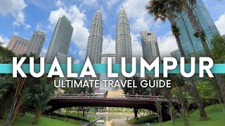 Kuala Lumpur Malaysia Travel Guide 2024 4K [upl. by Dlareg]