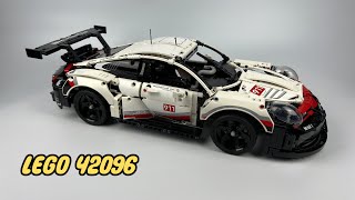 Porsche 911 RSR 42096  Technic  LEGO  Speed Build [upl. by Ymirej385]