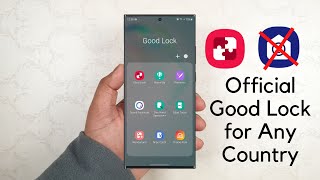 How to Download Official Good Lock 2020 Directly from Galaxy Store ANY COUNTRY [upl. by Lahtnero235]