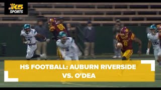 HS FOOTBALL AUBURN RIVERSIDE VS ODEA [upl. by Llennhoj454]