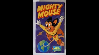 Mighty Mouse amp Friends Full 1993 Goodtimes Home Video VHS [upl. by Missak]