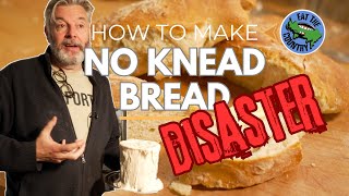 No Knead Bread Disaster [upl. by Ahserak]