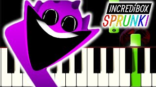 Incredibox Sprunki Phase 4 on PIANO [upl. by Meesaw531]