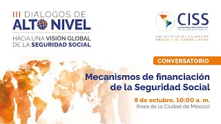 Conversatorio “Mecanismos de Financiación de la Seguridad Social” [upl. by Aysahc]